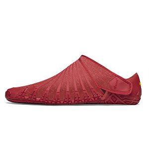 Vibram Furoshiki Red Mens Shoes | India-609135